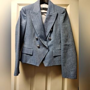 Zara Blue Blazer, XS